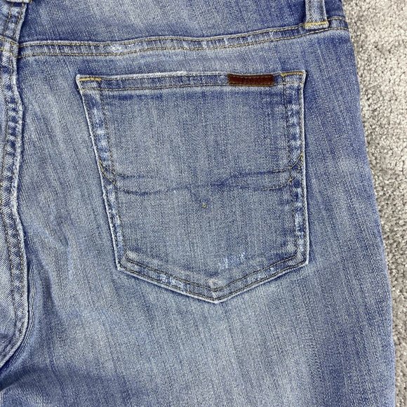 Polo Ralph Lauren Tompkins Skinny Jeans Women's 31 Distressed Ripped Faded Wash - Picture 10 of 16